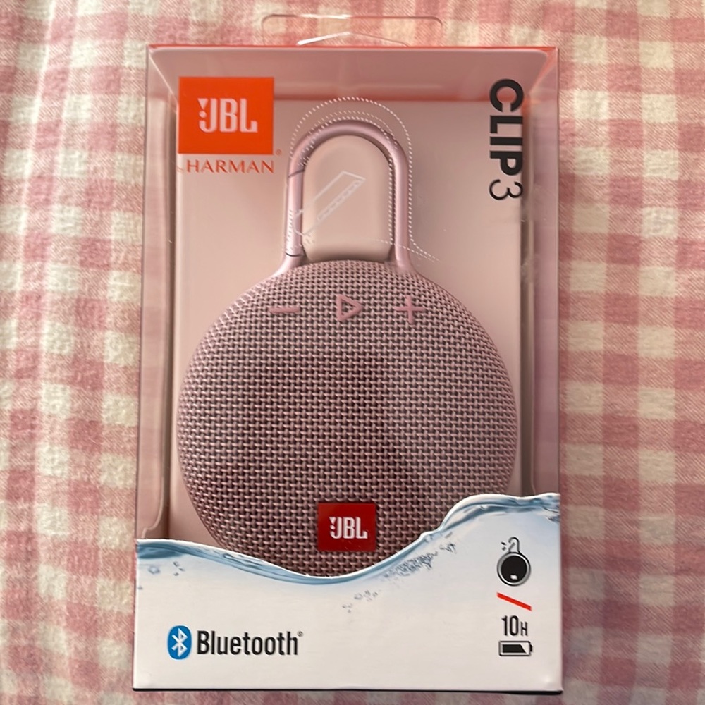 JBL Rose Gold speaker. BRAND NEW.